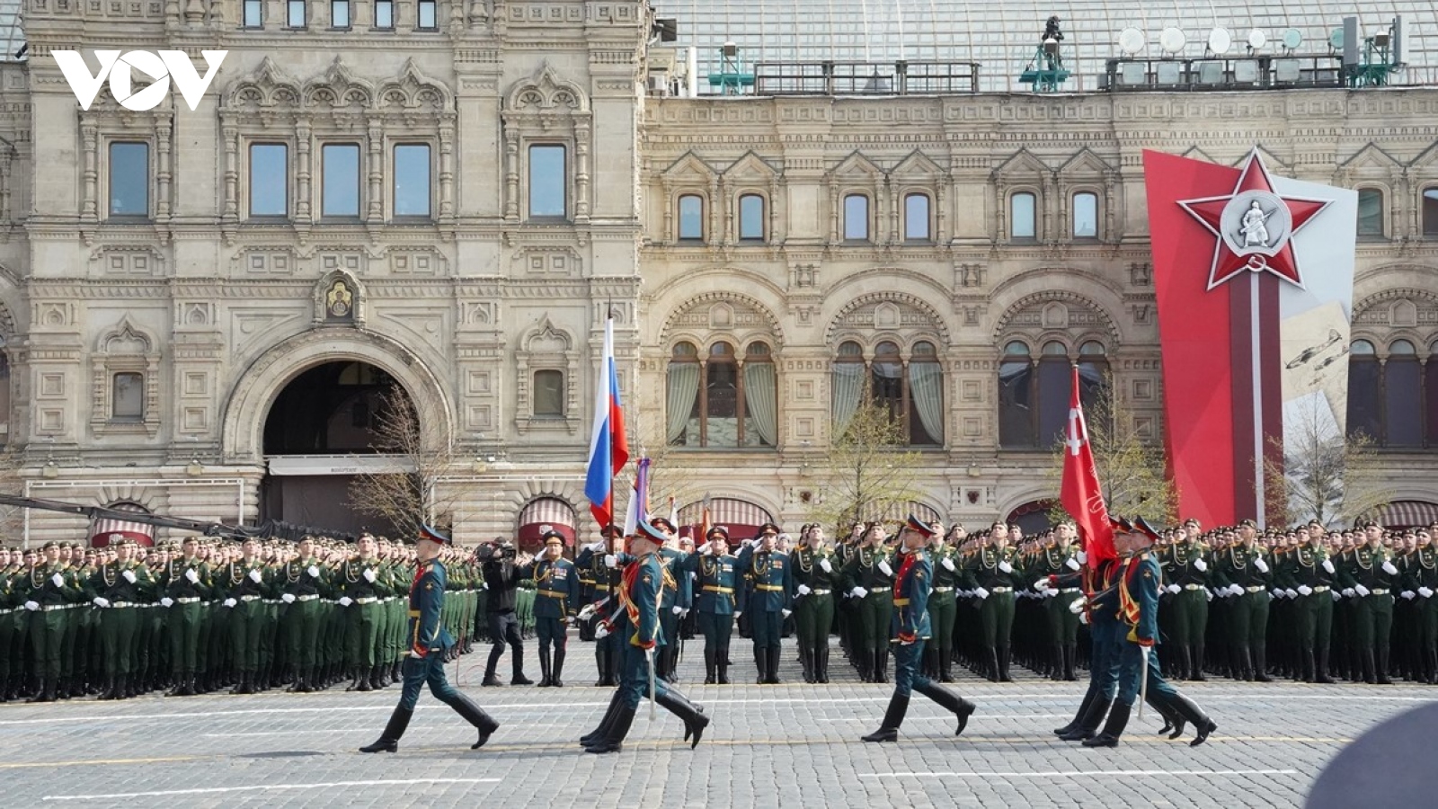 Tổng duyệt Lễ kỷ niệm 77 năm Chiến thắng phát xít tại Nga